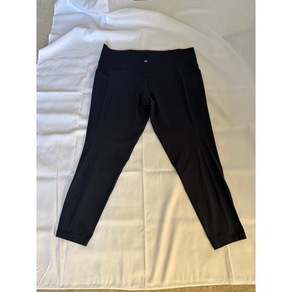 Athleta Salutation Stash High Rise 7/8 Legging w/Pockets in Navy sz. 2X - Picture 4 of 9